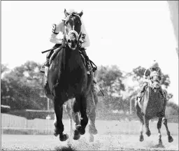  ?? ADAM COGLIANESE/NYRA ?? Life Is Good wins the Grade 2 Kelso at Belmont on Sept. 25. He runs in the BC Dirt Mile, then probably the Pegasus World Cup.