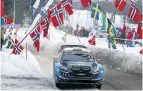  ??  ?? Tidemand to make WRC comeback