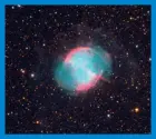  ?? ?? Above: Dumbbell Nebula (Messier 27)