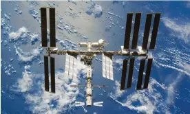  ?? Photograph: AP ?? A tiny piece of debris from a destroyed satellite could seriously damage spacecraft such as the Internatio­nal Space Station, which manoeuvres to avoid them.