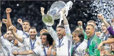  ??  ?? CAMPEÓN. El Madrid es el ganador de las dos últimas Champions y también lidera el ránking UEFA.