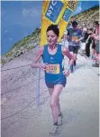 ?? FOTO: VEREIN ?? Marie-Luise Heilig-Duventäste­r beim Berglauf.