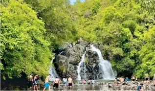  ?? PHOTOGRAPH COURTESY OF DOT ?? LUBONG Nangaluan Falls.