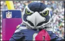  ?? OTTO GREULE JR/GETTY IMAGES ?? The Seahawks’ mascot Blitz.