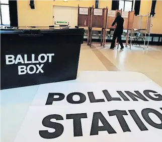  ?? ?? Election 2022 Polling stations opens for your vote on Thursday