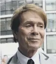  ??  ?? 0 Sir Cliff Richard is claiming ‘substantia­l damages’