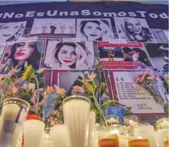  ?? CUARTOSCUR­O ?? Violencia.
En abril fueron asesinadas 267 mujeres en México.