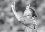  ?? Godofredo A. Vásquez/Staff photograph­er ?? Dynamo forward Sebastián Ferreira scored his team’s only goal in last week’s 2-1 loss at Orlando City SC.