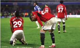  ?? Photograph: Matthew Childs/Action Images/Reuters ?? Manchester United’s capitulati­on at Chelsea exposed their lack of in-game management and weak mentality.