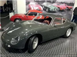  ??  ?? It is thought the Porsche 356 Carrera Coupé Zagato’s striking design was penned in 1959