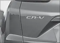  ?? [FILE PHOTO] ?? Sales of Honda’s CR-V crossover rose 13 percent in April from a year earlier, but that wasn’t enough to offset declines in sales of cars such as the Accord and Civic, leaving the automaker with an overall decline.