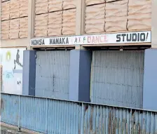  ?? ?? NOMSA Manaka Dance Studio has become a victim of crime and vandalism.