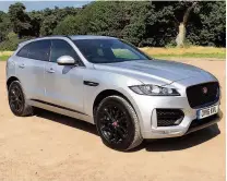  ??  ?? Jaguar F- Pace took the SUV title