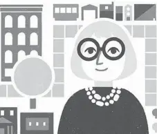  ?? GOOGLE ?? Google paid tribute to Jane Jacobs with a Google doodle on Wednesday.