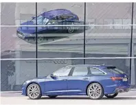  ?? FOTO: AUDI ?? Elegant und sportlich zugleich präsentier­t sich die Neuauflage des Audi A6 Avant.