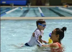  ?? Matthew Jonas / Staff Photograph­er ?? Spruce Pool pictured in July 2020, will not reopen in 2022 because the Boulder Parks &amp; Recreation Department was not able to hire the 140 lifeguards needed to to safely operate that pool and the city’s other aquatic facilities.