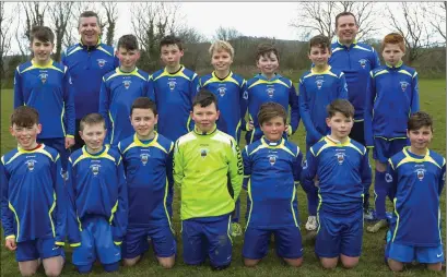  ??  ?? New Ross Town, winners of the Under-13 Division 3 title on Saturday.