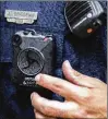  ?? CONTRIBUTE­D ?? The Jupiter police got approval to buy $880,000 worth of body cameras last month.