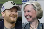  ??  ?? Dale Earnhardt Jr. and Janet Guthrie are among the new nominees for NASCAR’S next Hall of Fame class. Guthrie, the first woman to run in the Indianapol­is 500, Daytona 500 and Coca-cola 600, returns as a nominee to the Landmark category after a one-year absence.