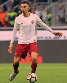  ?? GETTY IMAGES ?? Lorenzo Pellegrini, 21 anni, centrocamp­ista della Roma