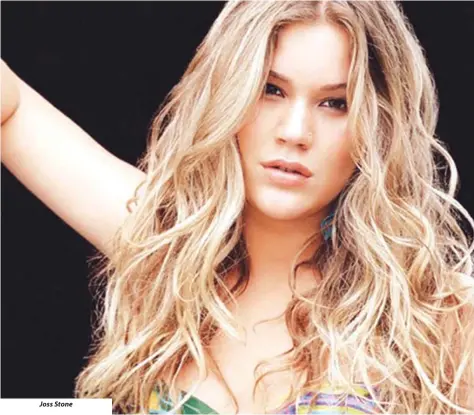  ??  ?? Joss Stone