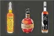 ?? CONTRIBUTE­D ?? The Ohio Division of Liquor Control will sell some prestigiou­s Kentucky bourbons via lottery and will also offer bottles from an Ohio-based distillery.