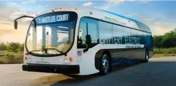  ?? PROTERRA ?? There are 195 battery electric buses in service across North America and 10 in Canada, according to a TTC report.