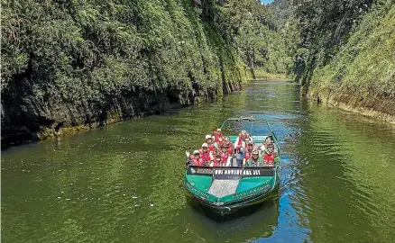  ?? SUPPLIED ?? The Whanganui River runs through the National Park.