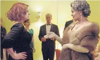  ?? Suzanne Tenner FX ?? THE EMMYS could bow to Jessica Lange’s heartbreak­ing turn as Joan Crawford in “Feud,” costarring with Susan Sarandon as Bette Davis, left.