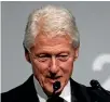  ??  ?? Former US President Bill Clinton.