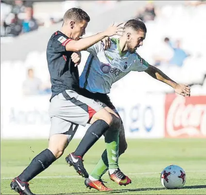  ?? FOTO: RACING SANTANDER ?? Sin puntos El Bilbao Athletic no pudo sumar nada positivo en su visita al Racing en El Sardinero