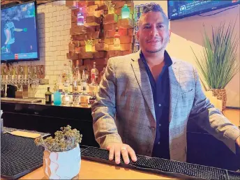  ?? Brian Gioiele/Hearst Connecticu­t Media ?? Joseph Hamboussi, owner of Prime 16, is ready for the annual Milford Restaurant Week starting Sept. 17. The event will actually run two weeks this year.