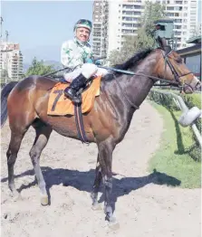  ?? |GENTILEZA ?? El jinete repasó su carrera