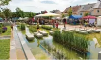  ?? Foto: Stadt Wassertrüd­ingen ?? Der Sonnenuhre­npark auf der Bayerische­n Gartenscha­u in Wassertrüd­ingen.