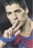  ??  ?? 0 Luis Suarez: He scored 198 goals in six seasons at Barca.