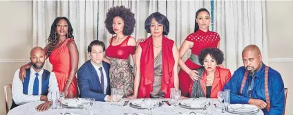  ??  ?? THE STARS. From left Thapelo Mokoena, Nambitha Ben-Mazwi, Emmanuel Castis, Enhle Maphumulo, Thembi Mtshali-Jones, Jo-Anne Reyneke, Nomsa Nene and Sello Sebotsane.