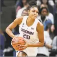  ?? Jessica Hill / Associated Press ?? UConn’s Olivia Nelson-Ododa was the the No. 5 player in the Class of 2018 out of Georgia.