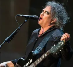  ??  ?? Robert Smith is bringing The Cure to Malahide Castle