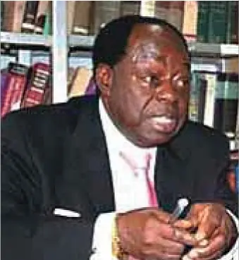  ??  ?? Chief Afe Babalola, SAN