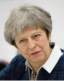  ??  ?? British premier: Theresa May