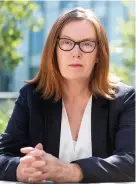  ??  ?? > Above, Professor Sarah Gilbert and below, Kate Bingham, ex-chair of the Government’s vaccine taskforce, with a plaster on her arm after starting her Novavax trial