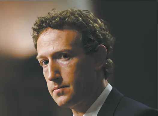  ?? Reuters / Evelyn Hockstein ?? Meta founder and chief executive Mark Zuckerberg.