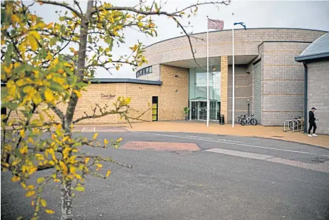  ?? ?? A fight broke out between two men at the David Lloyd gym in Monifieth on Sunday afternoon.