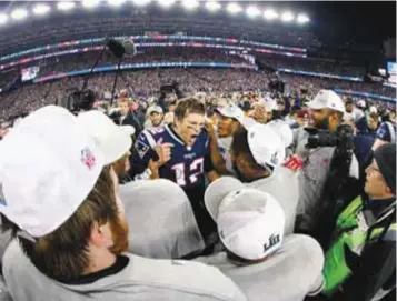  ?? | GETTY IMAGES ?? Tom Brady tratará de ganar su sexto anillo de campeón.