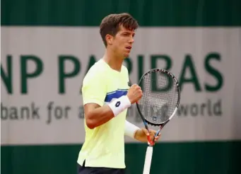  ?? (Getty) ?? Bedene became the first British winner at this year's French Open