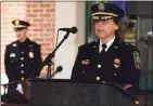  ?? Erik Trautmann / Hearst Connecticu­t Media file photo ?? Deputy Chief Susan Zecca at Norwalk Police headquarte­rs in 2019.