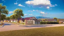  ?? COURTESY OF PECOS HOMES ?? A new 27-unit housing developmen­t is coming to Rio Communitie­s, about 30 miles south of Downtown Albuquerqu­e. Some of the homes are expected to be completed by the end of this year.