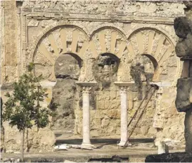 ?? Foto: dpa ?? Madinat al-Zahra, Ruinen von Córdobas Pracht.