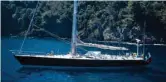  ??  ?? NAUTA 70 La seconda superbarca di Loro Piana è un Nauta 70, un progetto dalle linee molto eleganti, costruito ancora dallo studio milanese nel 1991 su progetto in collaboraz­ione con Farr Yacht Design Lunghezza: 21,80 m.