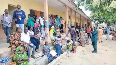  ?? PHOTO: Tosin Tope ?? Cross section of APC members during the party’s governorsh­ip primary yesterday